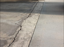 Garage Floor Crack Repair