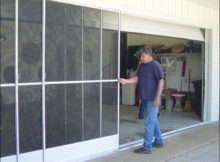 Sliding Garage Screen Doors