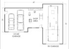 Garage Shop Floor Plans