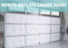 Insulate A Garage Door