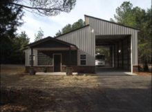 Metal Garage With Apartment