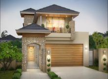 Narrow Lot House Plans With Front Garage