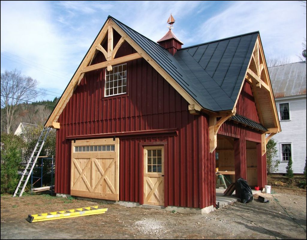 post-and-beam-garage Post And Beam Garage