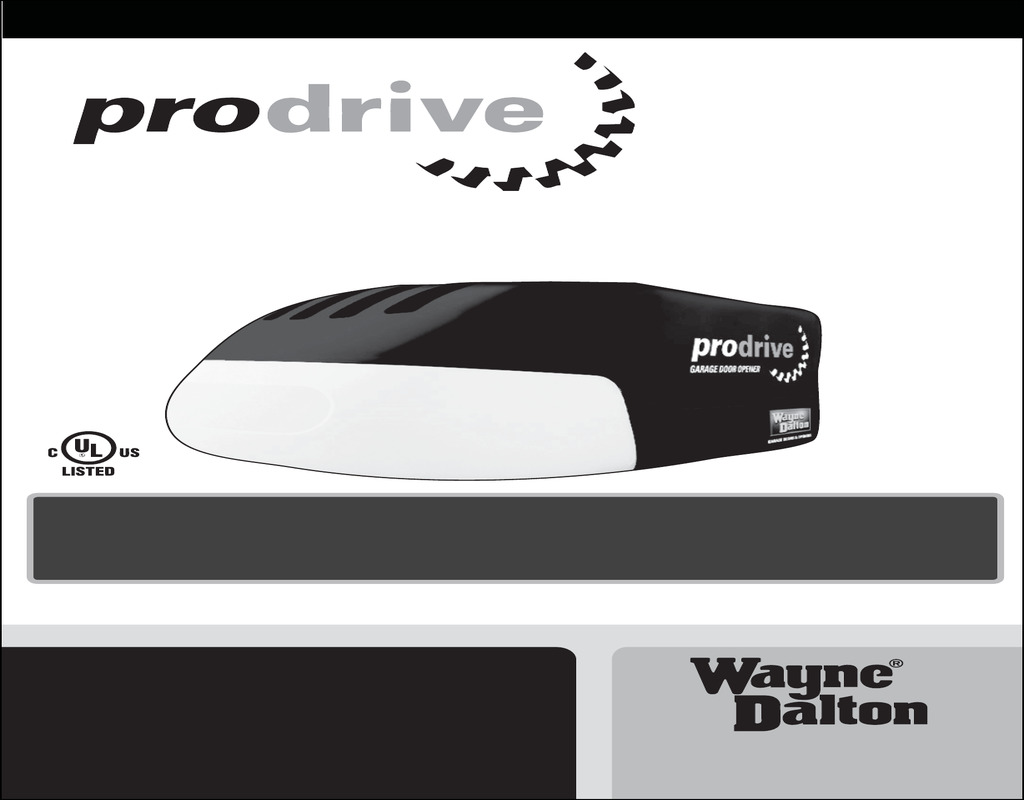 prodrive-garage-door-opener Prodrive Garage Door Opener