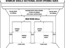 Single Garage Door Size